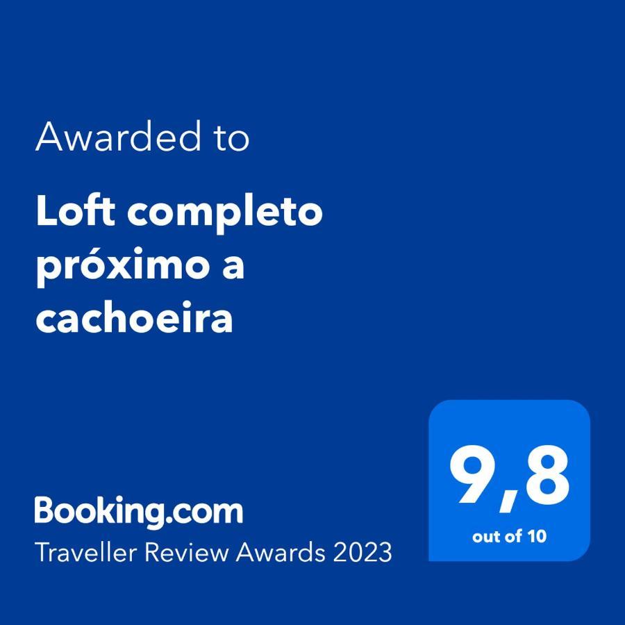 Lindo Loft Completo Perto De Cachoeira グアピミリム エクステリア 写真